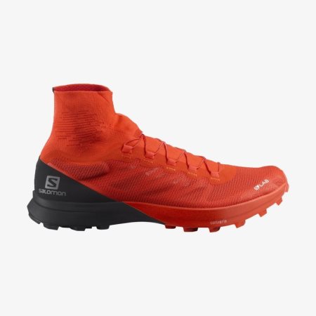 Scarpe Trail Running Salomon S/LAB SENSE 8 SOFTGROUND Donna Rosse IT 8-I79